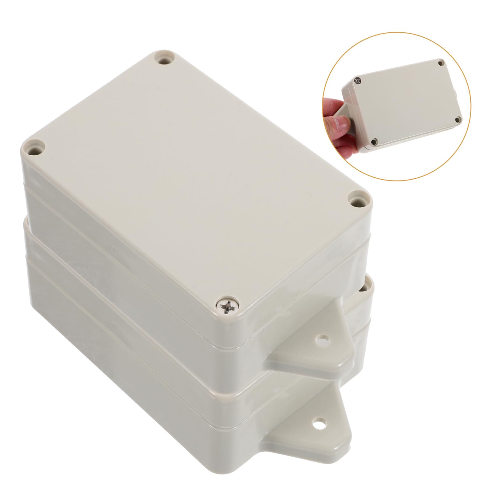 Hemobllo 10pezzi Scatola Elettrica Scatola Giunzione Plastica Per Progetti Elettrici Organizzatore Compatto Per Strumenti Elettronici Facile Installazione