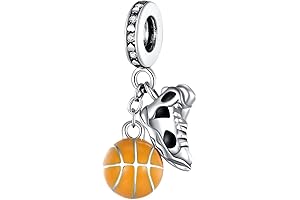 Basketball Charms fit Pandora for Bracelets and Necklaces