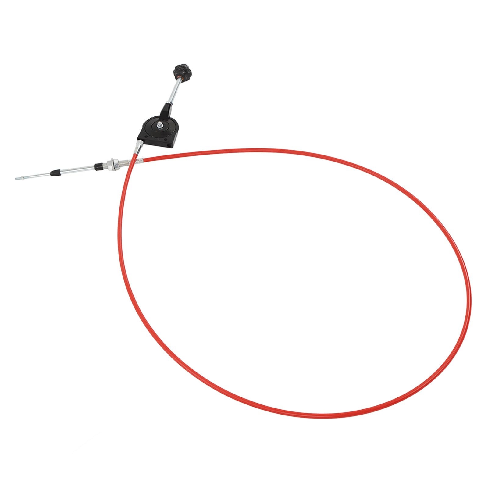 Cavo acceleratore per escavatore per carichi pesanti, Controller manuale per camion irrigatori e attrezzature industriali, Lunghezza 2,5 m con PU e acciaio inossidabile