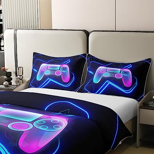 Couvre-lit manette de jeux original à offrir pour un lit de garçon