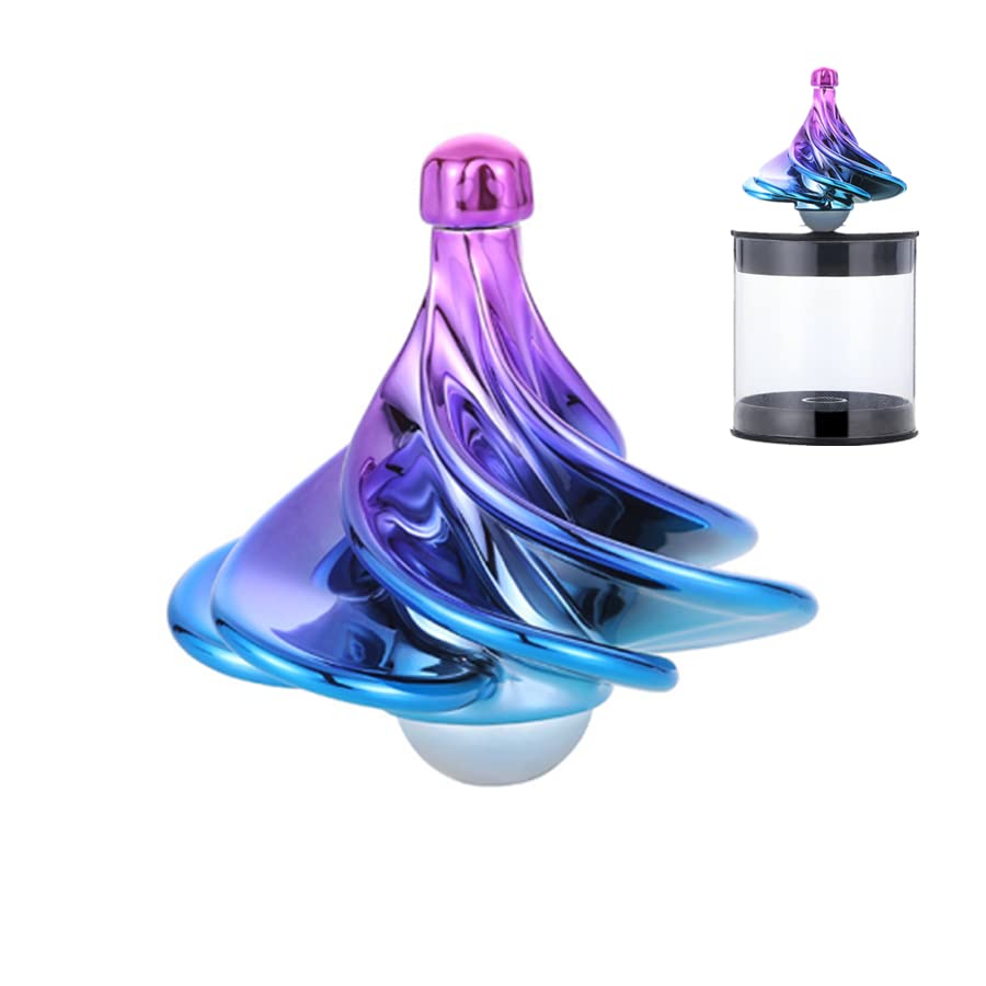 Origin memory Spinning Top, Wind Gyro, Wind Blow Turn Gyro Desktop Decompression Toys, Airflow Spinning Gyro, Desktop Gyro (Multicolor)