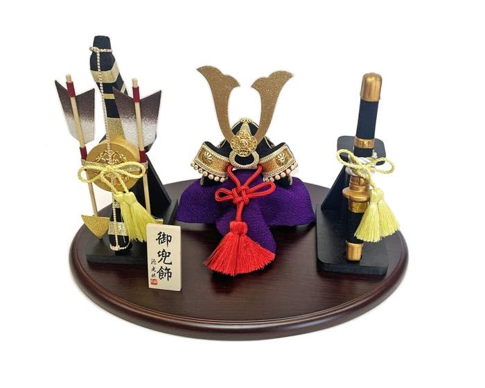 飛翔兜　弓太刀セット　五月人形兜飾り　端午の節句卓上飾り　リュウコドウ　龍虎堂 Amazon | 飛翔兜 弓太刀セット 五月人形兜飾り 端午の節句卓上飾り