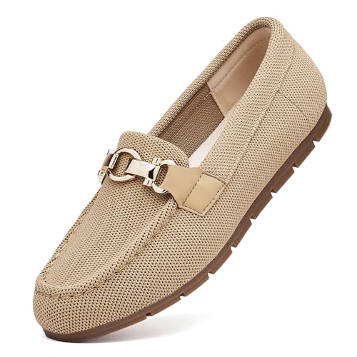Image of Cvistpieo Loafers for Women Business Casual Shoes Comfortable & Lightweight Penny Loafers Slip On Work Flats