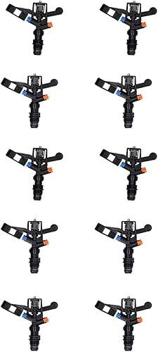 Rotating Sprinkler 26ft Coverage Polystyrene for Efficient Garden Irrigation Whirling Garden Sprinkle Nozzle