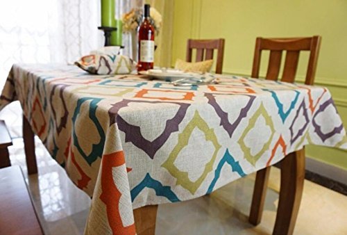 Nappe restaurant et coffee MU style européen pour table rectangle sans odeur