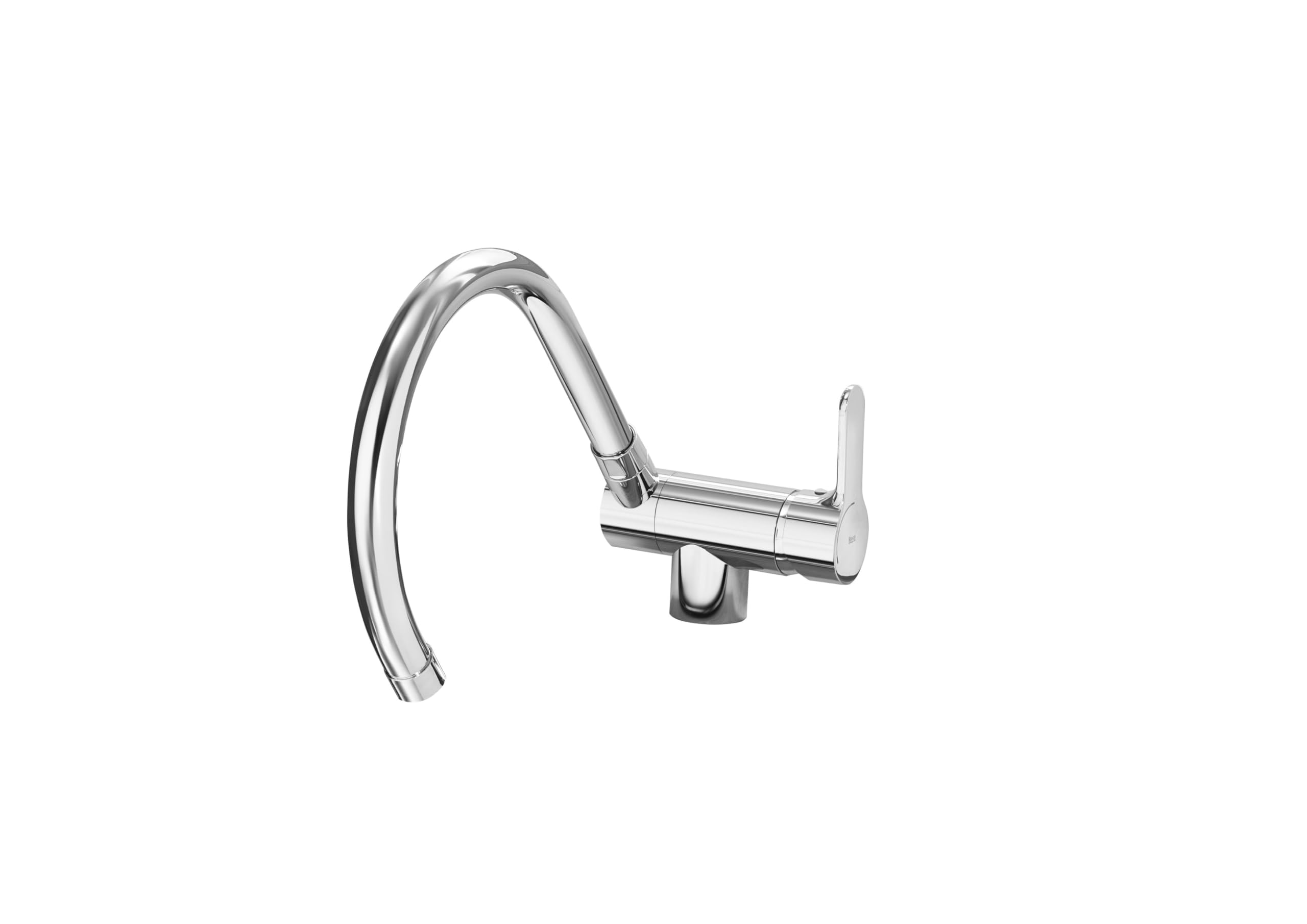 Roca,L20,Grifería monomando para cocina con caño abatible y giratorio, Cold Start,A5A8209C00