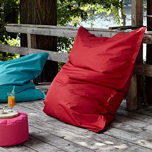Lumaland Riesen-Sitzsack XXL 140x180 cm | Wasserfestes Indoor & Outdoor Liegekissen mit über 3 Mio. anpassungsfähigen… – Bild 4