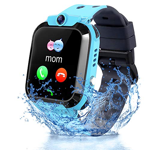 nonbranded Vannico Reloj Inteligente Ni�o, Smartwatch para Ni�os IP68, LBS, Juegos, Llamada, SOS, C�mara, Chat de Voz, Modo de Clase, Reloj Regalo para Ni�os de 3-12 a�os