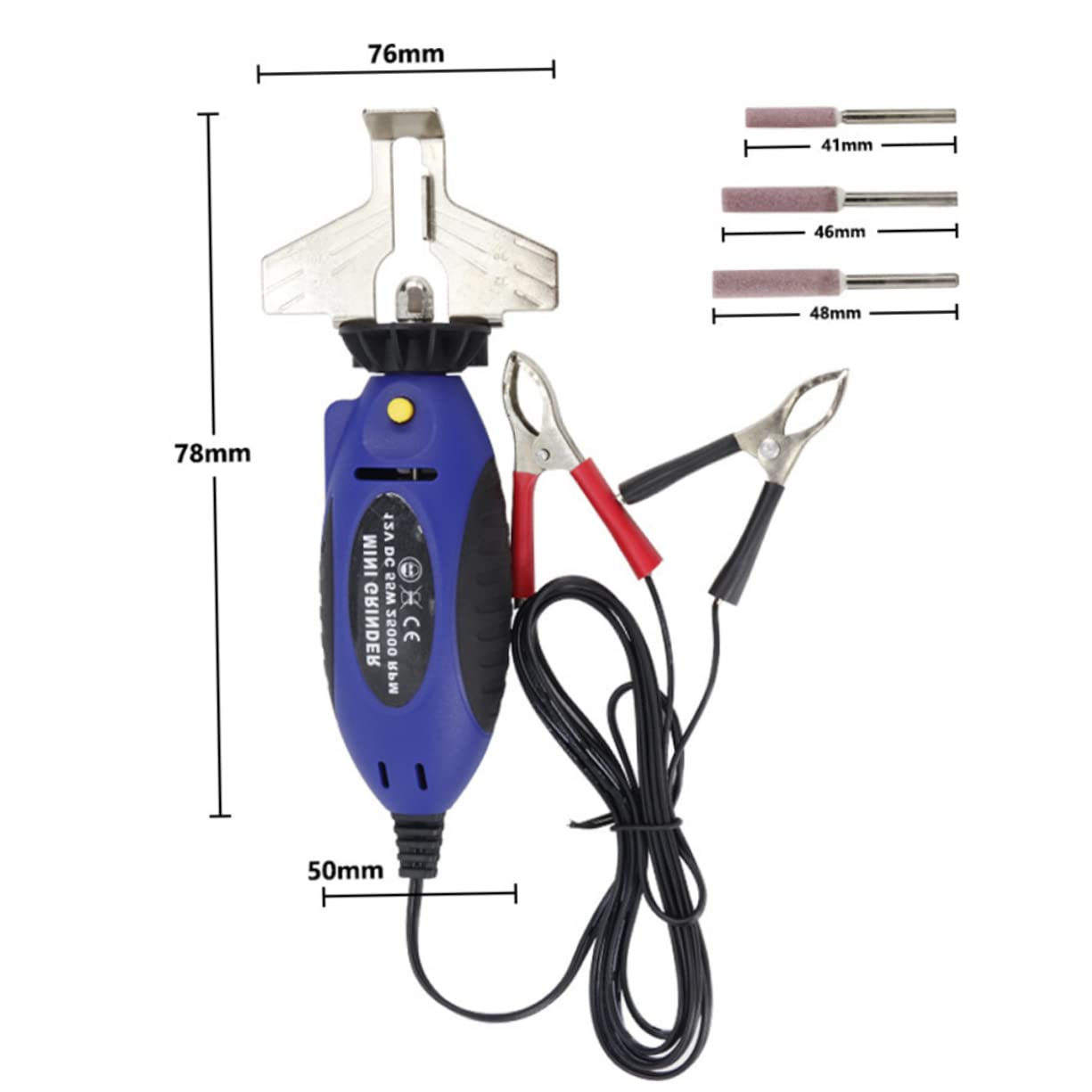 ORFOFE Afiladora De Cadena Herramienta De Afilado Manual Con Llave y Piedra De Afilar y Económica