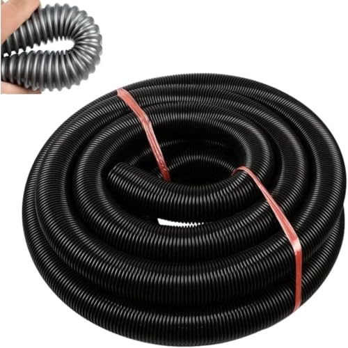 WhiteForest 機、集塵 汎用性の高い サイズ 、延長パイプツー ル機アクセサリー内径25-50mm 外径32-58mm 機チューブ 家庭用機アクセサリー 集塵機/機/木工機械/研磨機 (内径25mm外径32mm,ブラック1M)