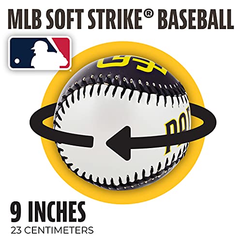 Image of Franklin Sports MLB Team Soft Baseballs - Team Logo - Fan Shop Toy Baseball for Kids - Decoration for Desks and Office
