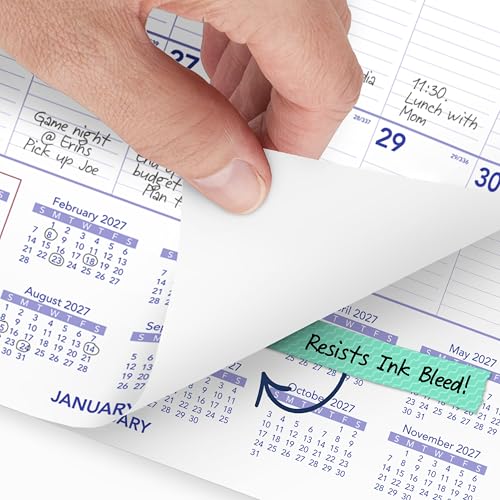 Image of AT-A-GLANCE 2027 Wall Calendar, Monthly, 15.5 inch x 22.75 inch Planner, Ruled Daily Blocks (PM32827)