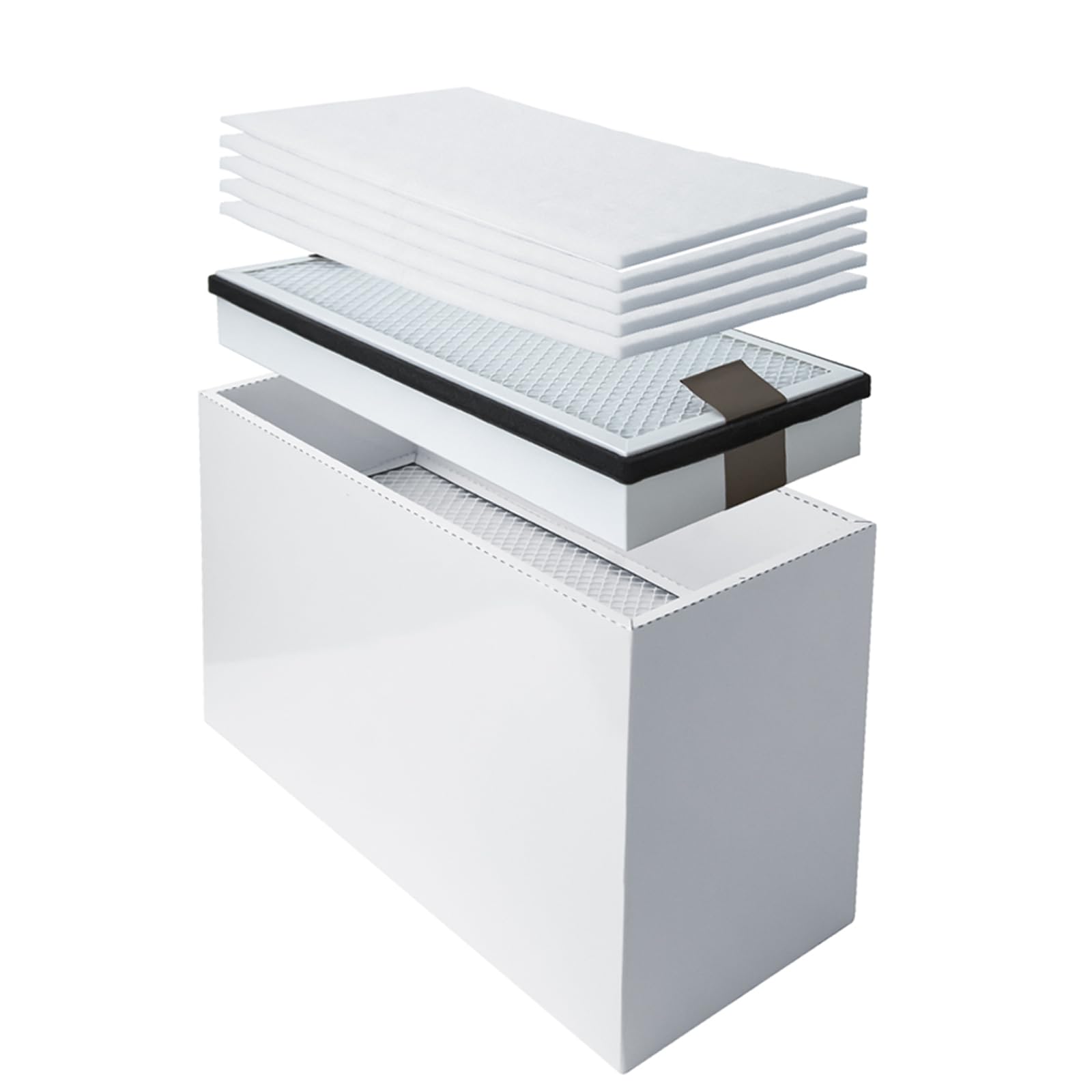 KNOKOO FES150 Fume extractor Replacement Filters 1 Set, 5 PCS Pre-Filter and 1 Middle HEPA Filter, 1 PCS Carbon Filter only for KNOKOO FES150 and