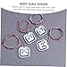 BCOATH 5 Piezas Sensor de Pesaje de Resistencia para Básculas Sensor de Media Puente Kit de Unidades con Cable de Color Aleatorio Compatible para Repuesto Básculas Imagen de BCOATH 5 Piezas Sensor de Pesaje de Resistencia para Básculas Sensor de Media Puente Kit de Unidades con Cable de Color Aleatorio Compatible para Repuesto Básculas