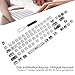 FLOAPA Push-Button Custom Keycap Set, Interesting DIY PBT Keycaps Kit Including 71 Keys Switch Mechanical Keyboard Keycaps Wangjiang Plum Blossome Pattern Push-Button (Color : English-Korean)