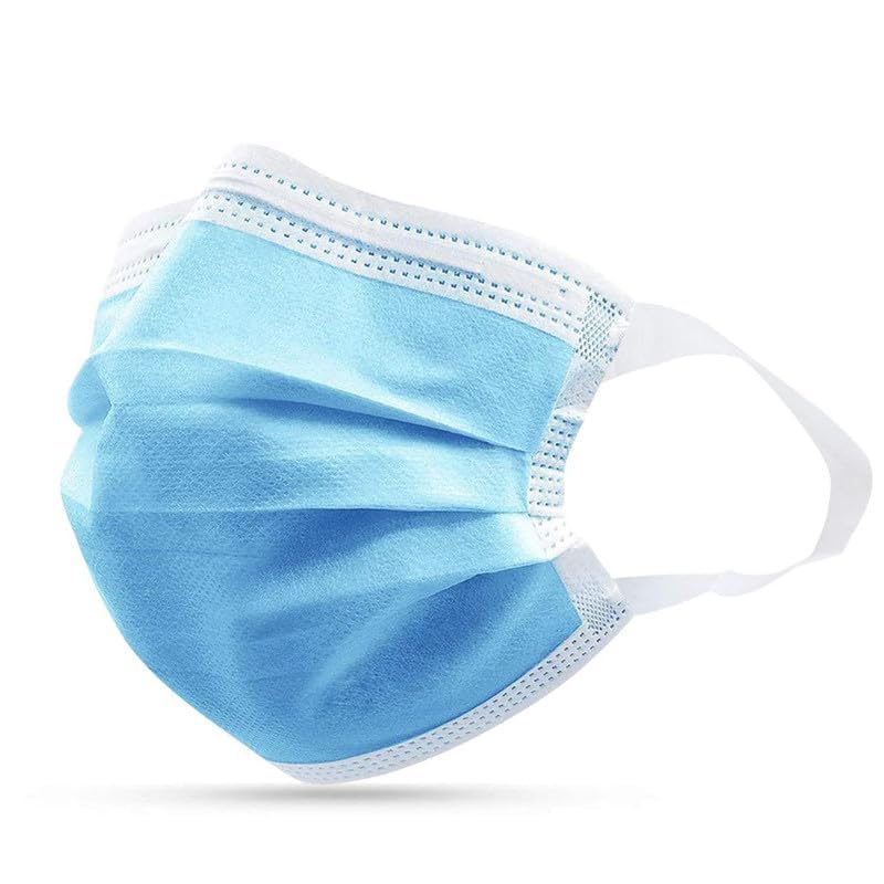 Jetflon Non woven fabric Disposable Multilayer Protective Mask (unisex)-Blue 100pcs (B0CMQTHVG6) Amazon Price History, Amazon Price Tracker