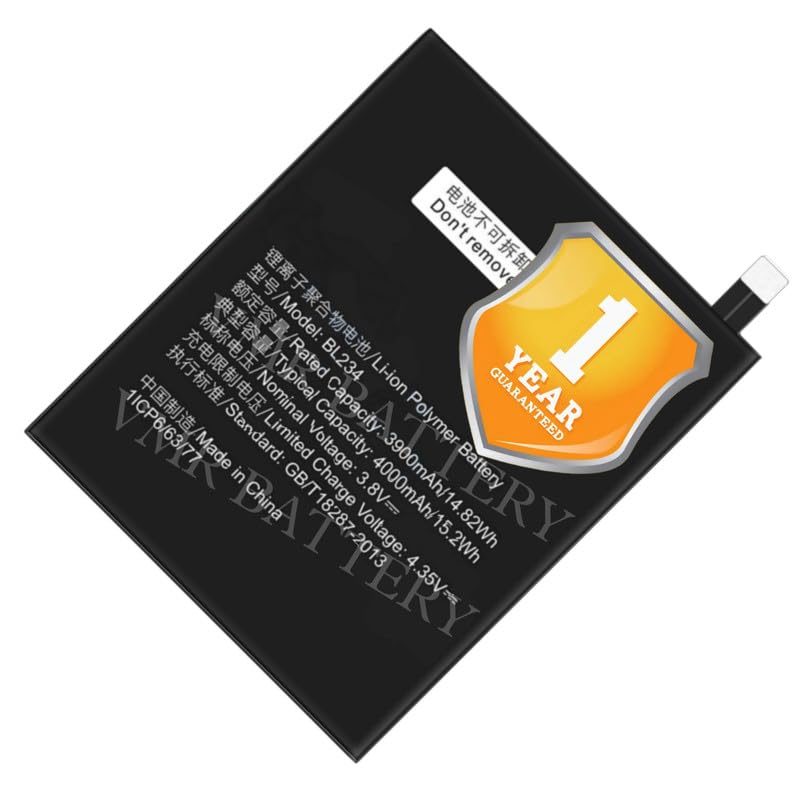 Image of Original BL234 Battery Compatible for Lenovo Vibe P1m (P1ma40) | Lenovo P70 (P70-A) | P70A | P70t | Lenovo A5000 - (4000mAh) - 1 Year Warranty