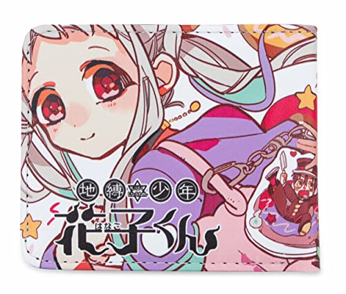 Image of Roffatide Anime Toilet Bound Hanako Kun Wallets Artificial Leather Slim Bi-Fold Multi Purpose Wallet, Toilet Bound Hanako Kun C, One Size, Casual