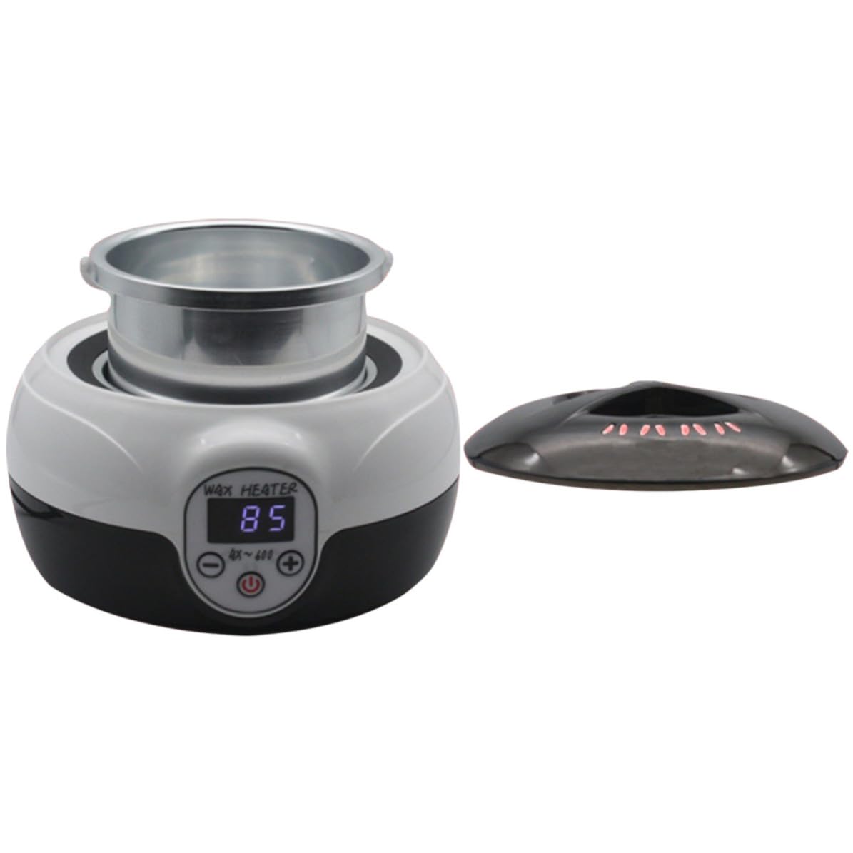 Scaldacera Professionale Elettrico Nero 145w, Pota Abs Pp per Depilazione