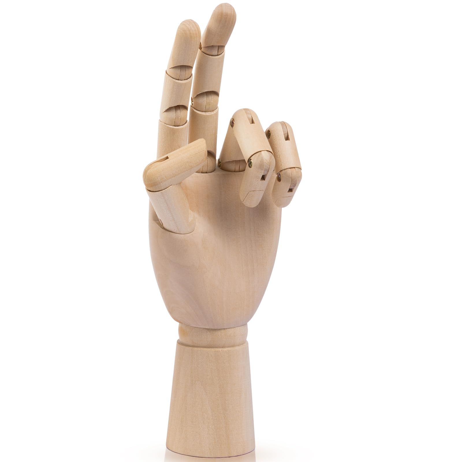 Wooden Hand Model, 10-Inch, Pack of 1