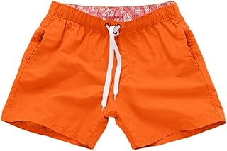 Bañador Hombre Natación Bañadores Secado Rápido Boxer Corto Traje De Baño Surferos Surf Shorts con Bolsillos Y Cordón Bermudas Playa Verano Ropa De Baño Piscina Ajustado Pantalones Cortos Vacaciones
