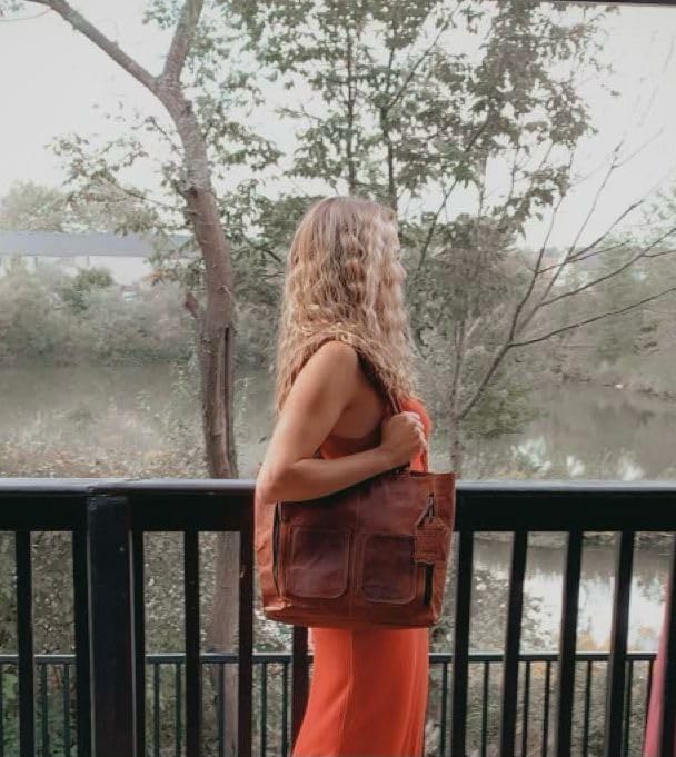 Bolso casual de mujer de cuero genuino Madosh miniatura 2