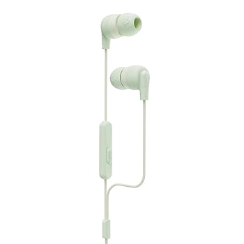 Skullcandy Ink'd+ In-Ear Wired Earbuds Mint