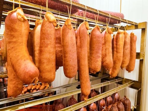 Hausmacher Leberwurst in der Krause | frisch vom Metzger Hausmannskost als Aufstrich fürs Brot | Wurst nach DDR Rezept ca. 500g – Bild 6