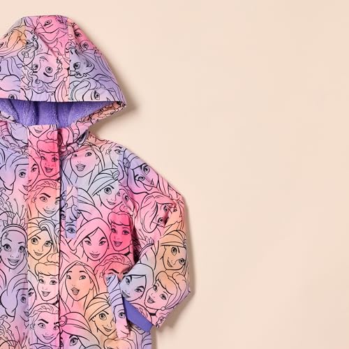 Amazon Essentials Disney | Marvel | Star Wars | Frozen | Princess Girls and Toddlers' Warm Puffer Coat2