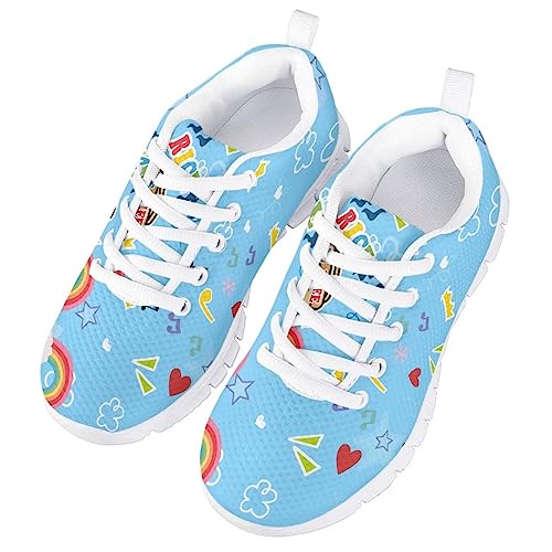 Flashideas Sneaker for Kids Boys Running Tennis Shoes Lightweight Comfortable Breathable Athletic Walking Shoes3