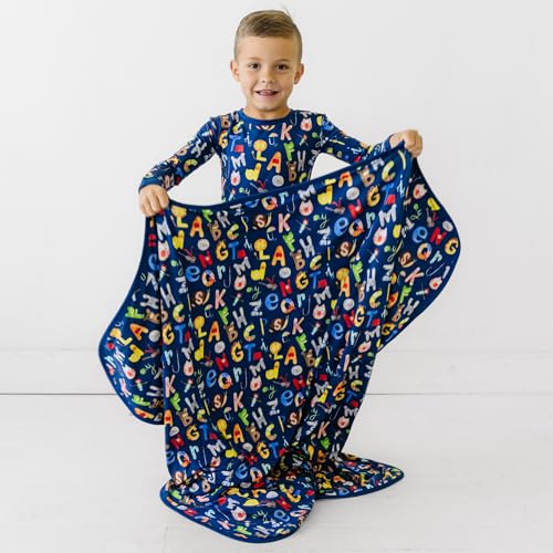 Image of Little Sleepies Cloud Blanket, 50 inch x 50 inch, Large, Alphabet Friends