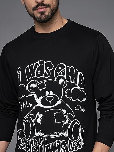 Image of THE DRY STATE Men Full Sleeve T-Shirt