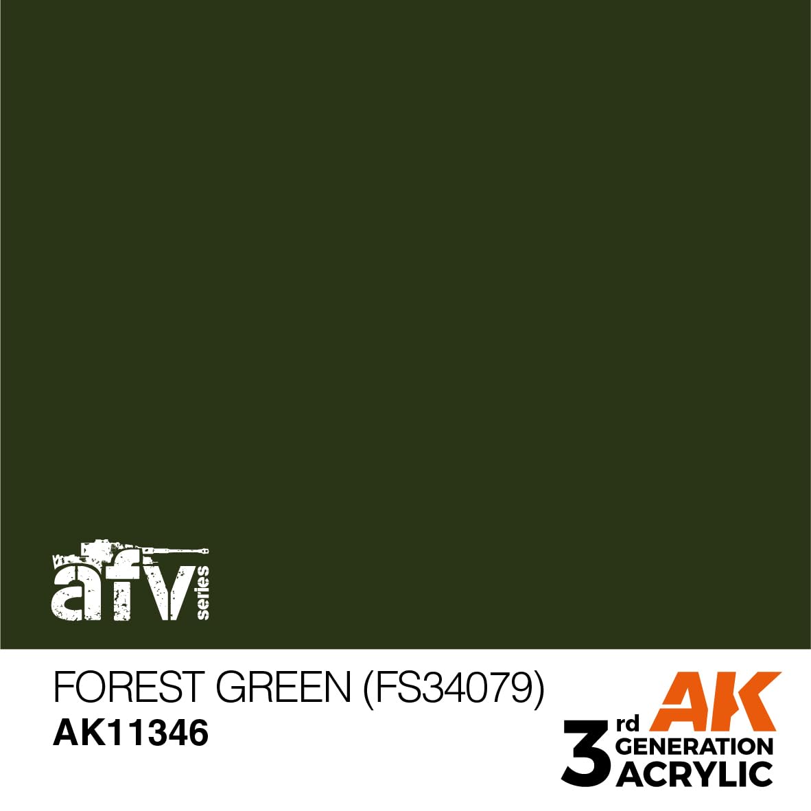 Amazon.com: AK Acrylics 3Gen AFV AK11346 Forest Green (FS34079