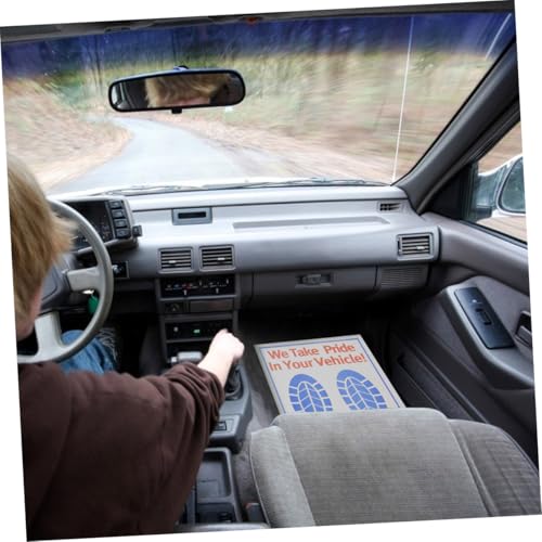 Tapis de sol papier jetable voiture pour protéger la moquette - 6