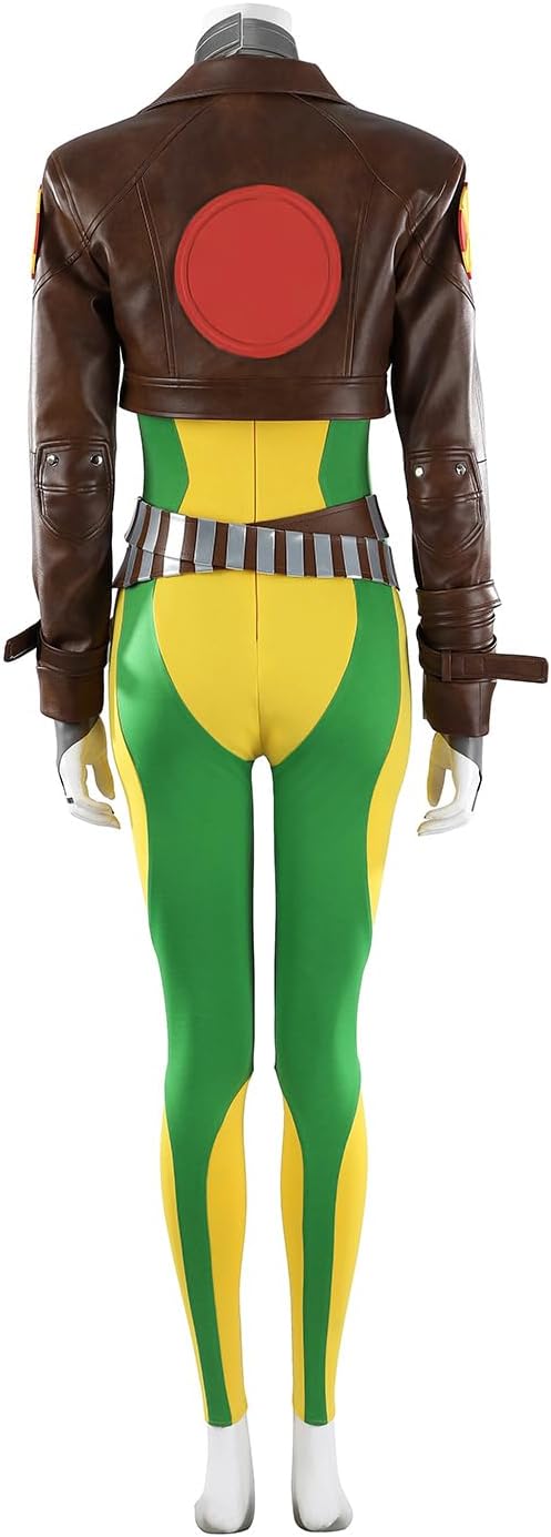 Size Adult Small    Boomtrader Rogue Cosplay Costume Full Set Adult Women Halloween Party Outfits Suit