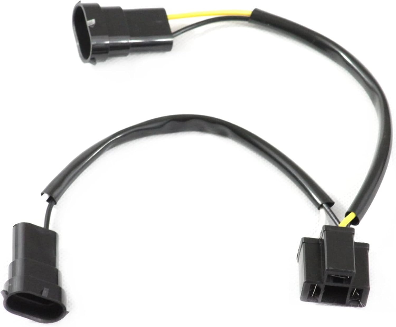 Eagle Lights Dual Beam Wire Splitter Harness, H4 to H9 or H11, Compatible with Harley Davidson Motorcycles - Road King/Street Glide