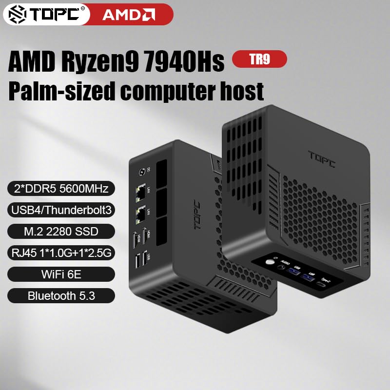 Amazon.co.jp: 超高性能ミニPC Ryzen 9 7940HS（最大 5.2GHz）MINI PC