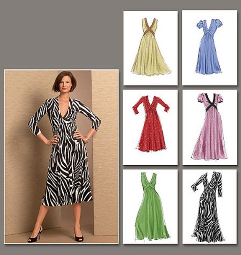 Robe Jeune Femme Vogue Patterns: coupe ajustée et gradation précise modèle GG