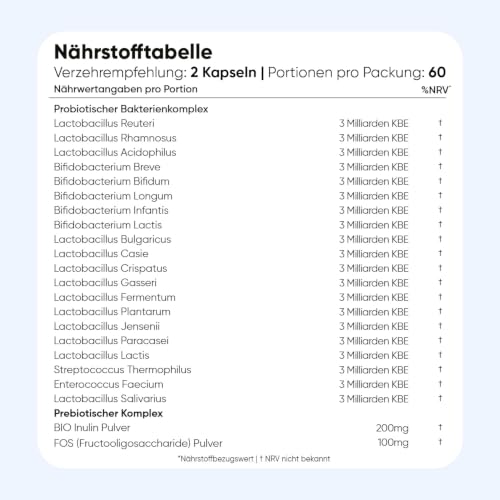 WeightWorld Kulturen Komplex mit 60 Mrd. KBE - 120 vegane Kapseln