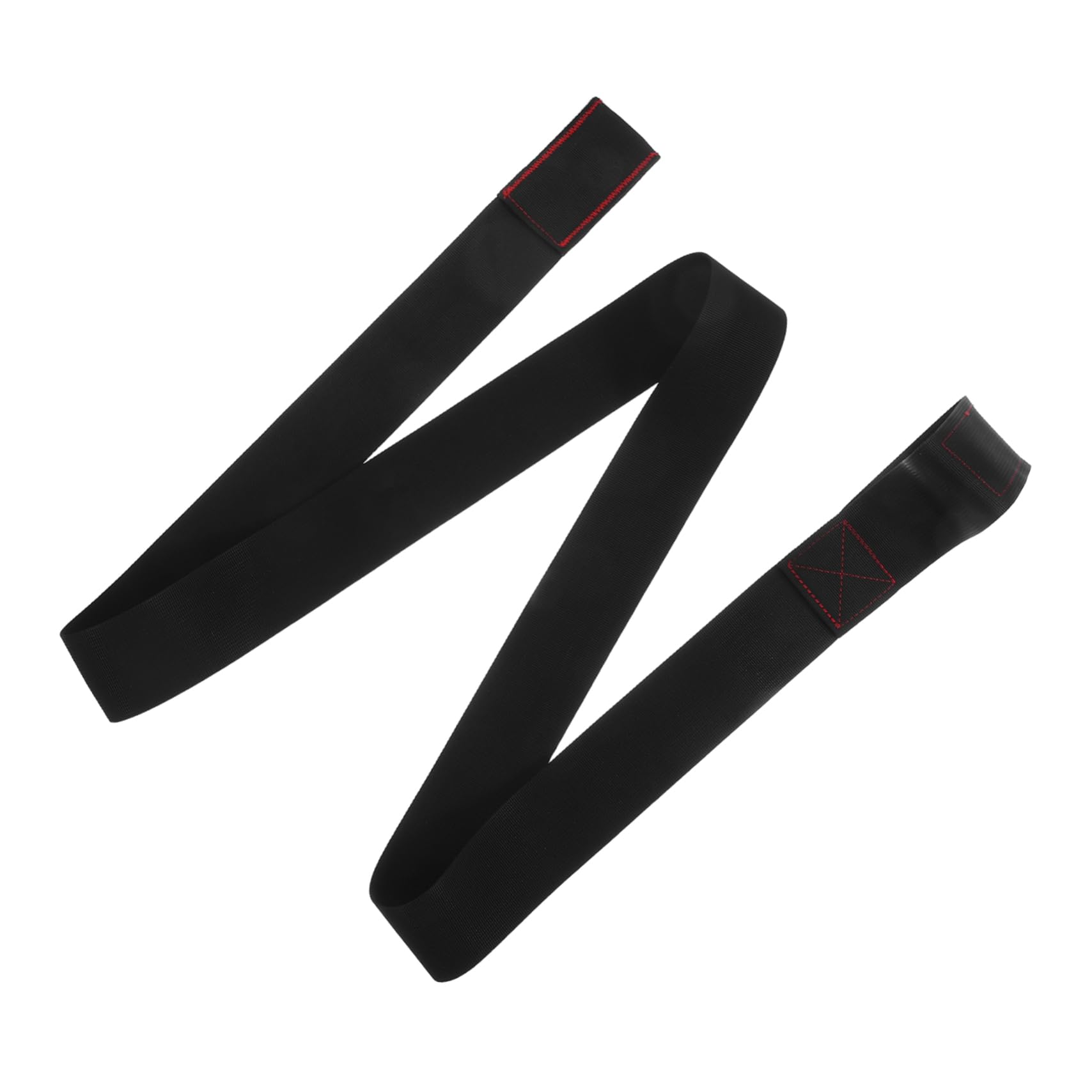 YARNOW String Outdoor and Hunting Accessories Maintenance Traditional Accessories Long Outdoor Elastic Rope Chest and Arm Guard Cowboy Neck Tie Black Polyester