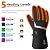 Heated Gloves 7.4V 3200mAh Waterproof Rechargeable Electric Gloves for Men Women with Touchscreen 5 Heating Temperature Adjustable for Winter Outdoor Work Skiing Hiking Hunting Camping Fishing