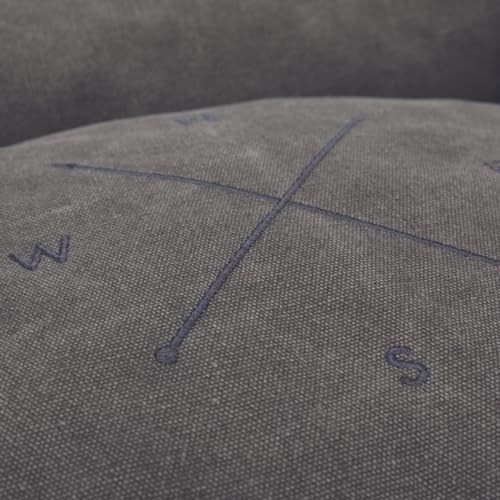 TRIXIE robustes und hochwertiges Hundebett 'BE NORDIC Bett Föhr, eckig, 100 × 80 cm, dunkelgrau' - 37449