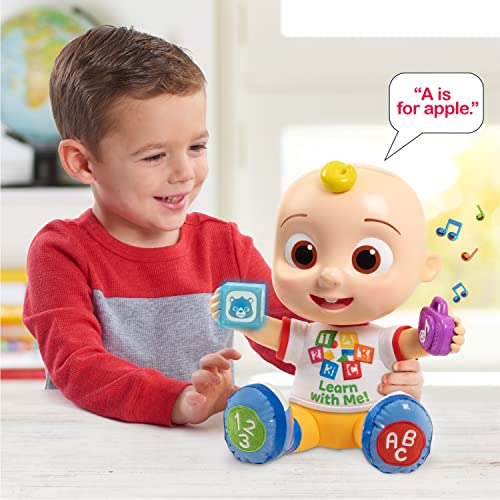 Cocomelon Interactive Learning Jj Doll With Lights, Sounds, And Music To Encourage Letter, Number, And Color Recognition, Kids Toys For Ages 18 Month By Just Play #TOP2
