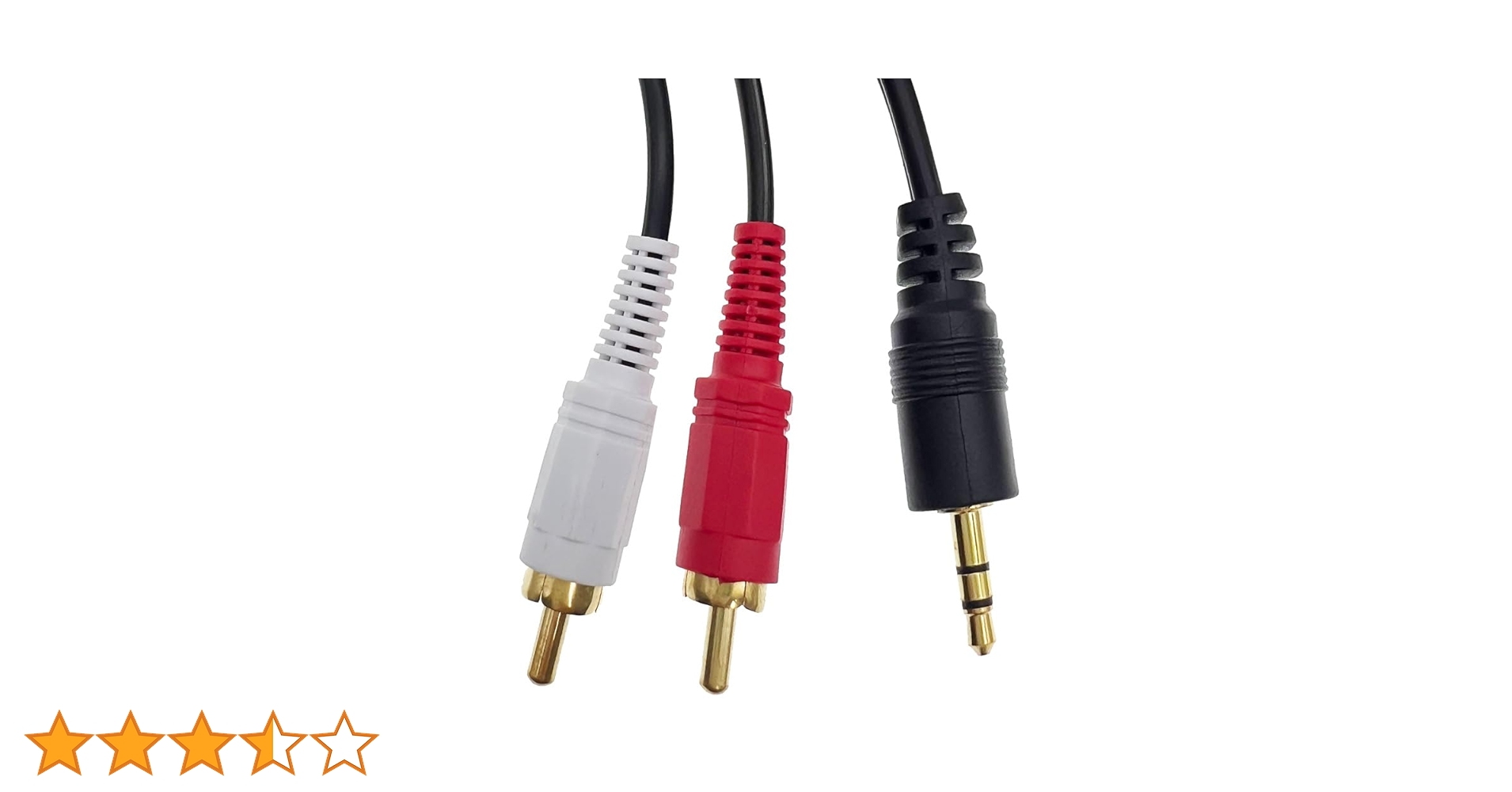 Amazon | Hjiopkul 18メートル2RCA(赤・白) 変換 オーディオ
