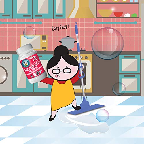 Bicarbonate et crystaux de soude