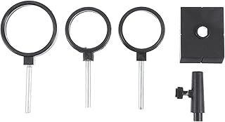 ULTECHNOVO Conjunto Conjunto De Equipamentos De Experimentos Físicos Lentes Convexas Vidro Óptico Lentes Ópticas Físicas Convexas Duplas Conjunto De Lentes Côncavas Profissionais Conjunto De