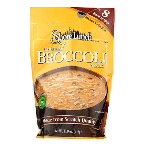 Shore Lunch Cheddar Broccoli Soup Mix, 11 Ounce -- 6
