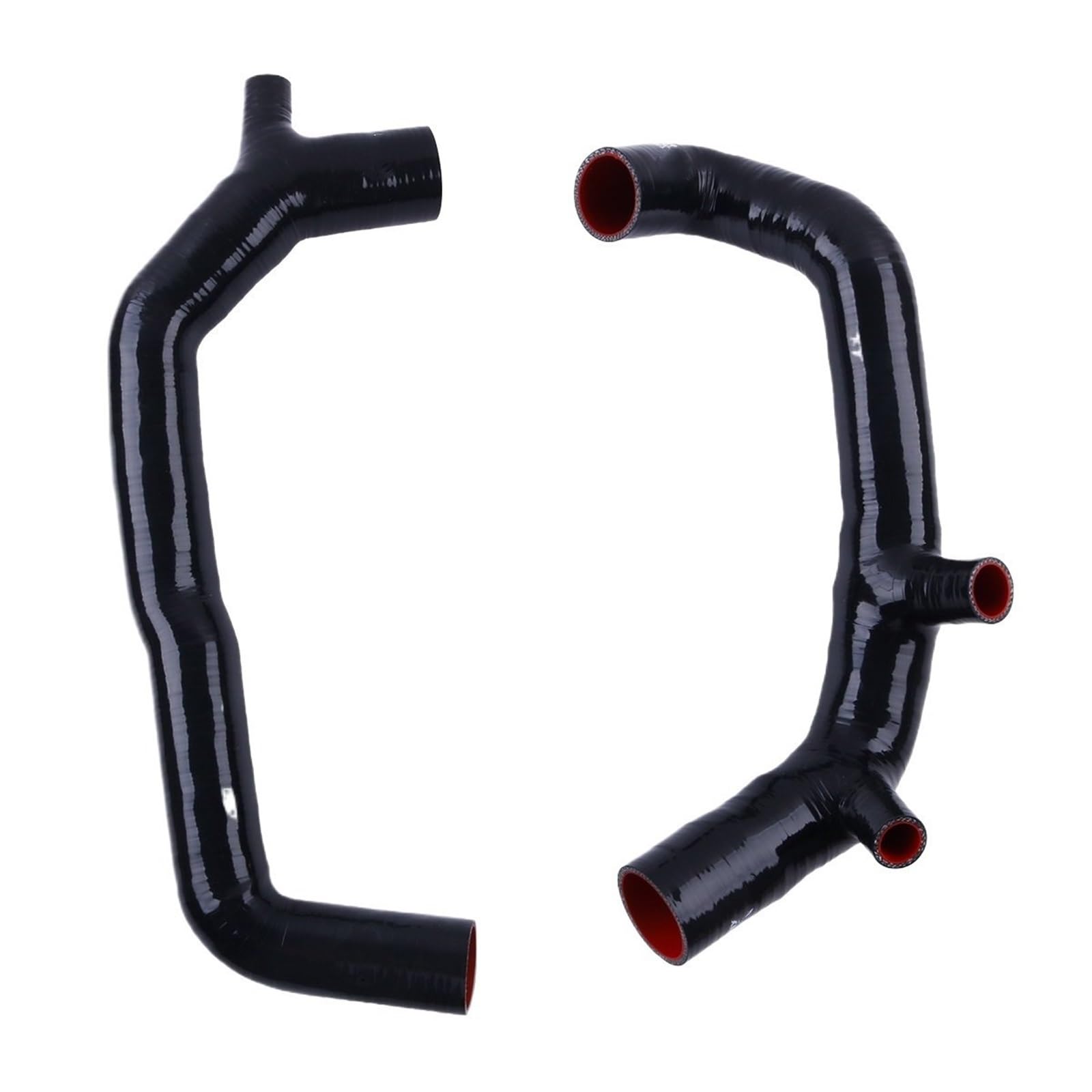 głowica węża chłodzącego， Zestaw 2" silikonowych przewodów wlotowych do BMW N54 535i 335i 135i Z4 3.0L z lat 2007-2015(Gray)