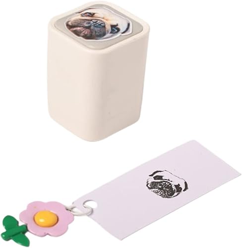 Sello personalizado autoentintado, crea tu propio sello con tu imagen, logotipo, sello personalizado para mascotas, sellos de cara de mascota