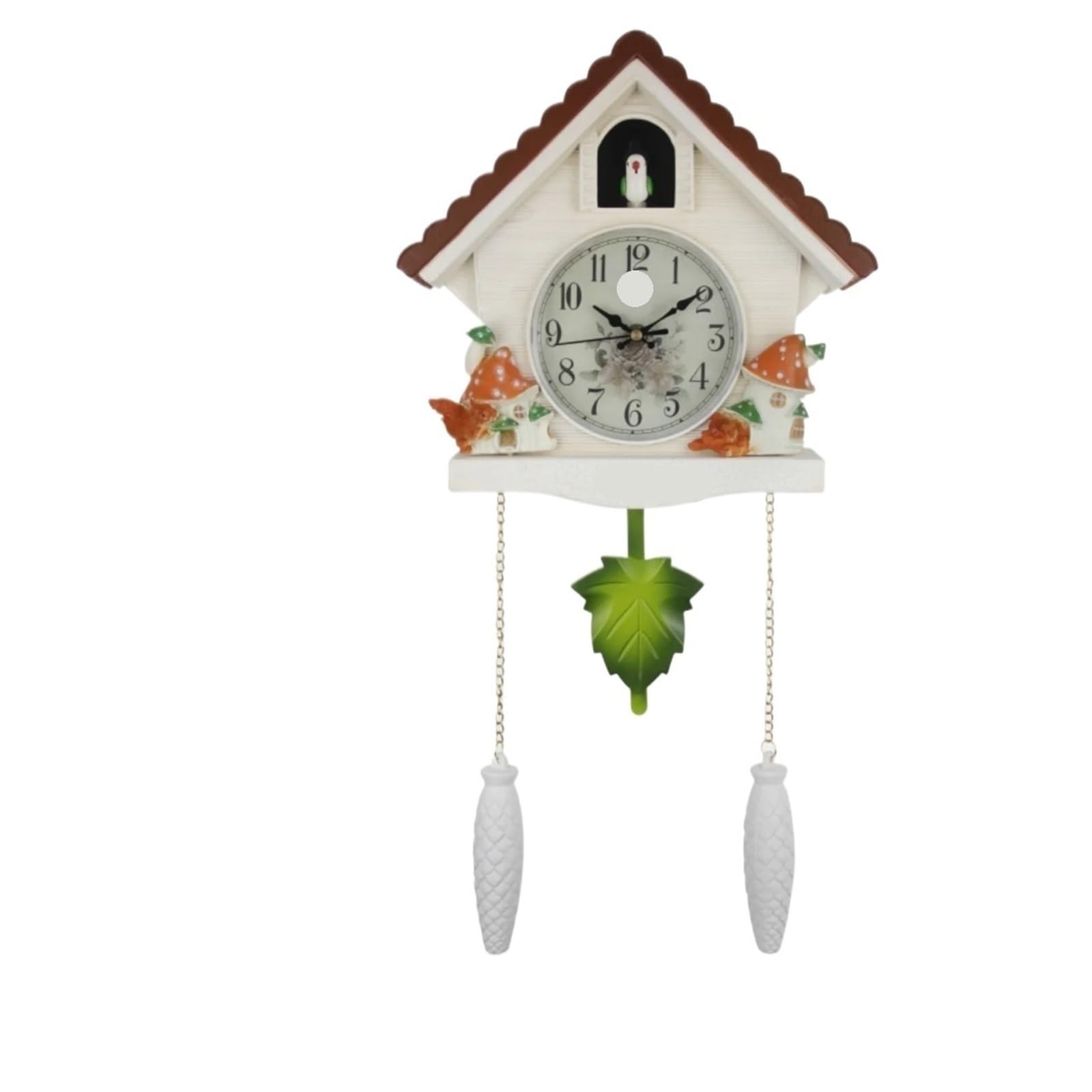 SNGUOQ Cuckoo Clock Wall Bird Time Hourly Alarm Clocks Pendulum Watch Decorations For Home Living Room For Bedroom Office
